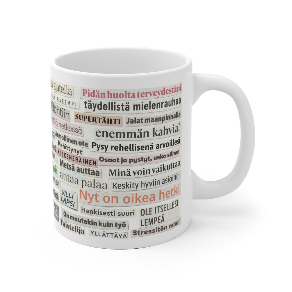 "Pikkuisen parempi" Muki | Keraaminen kahvimuki