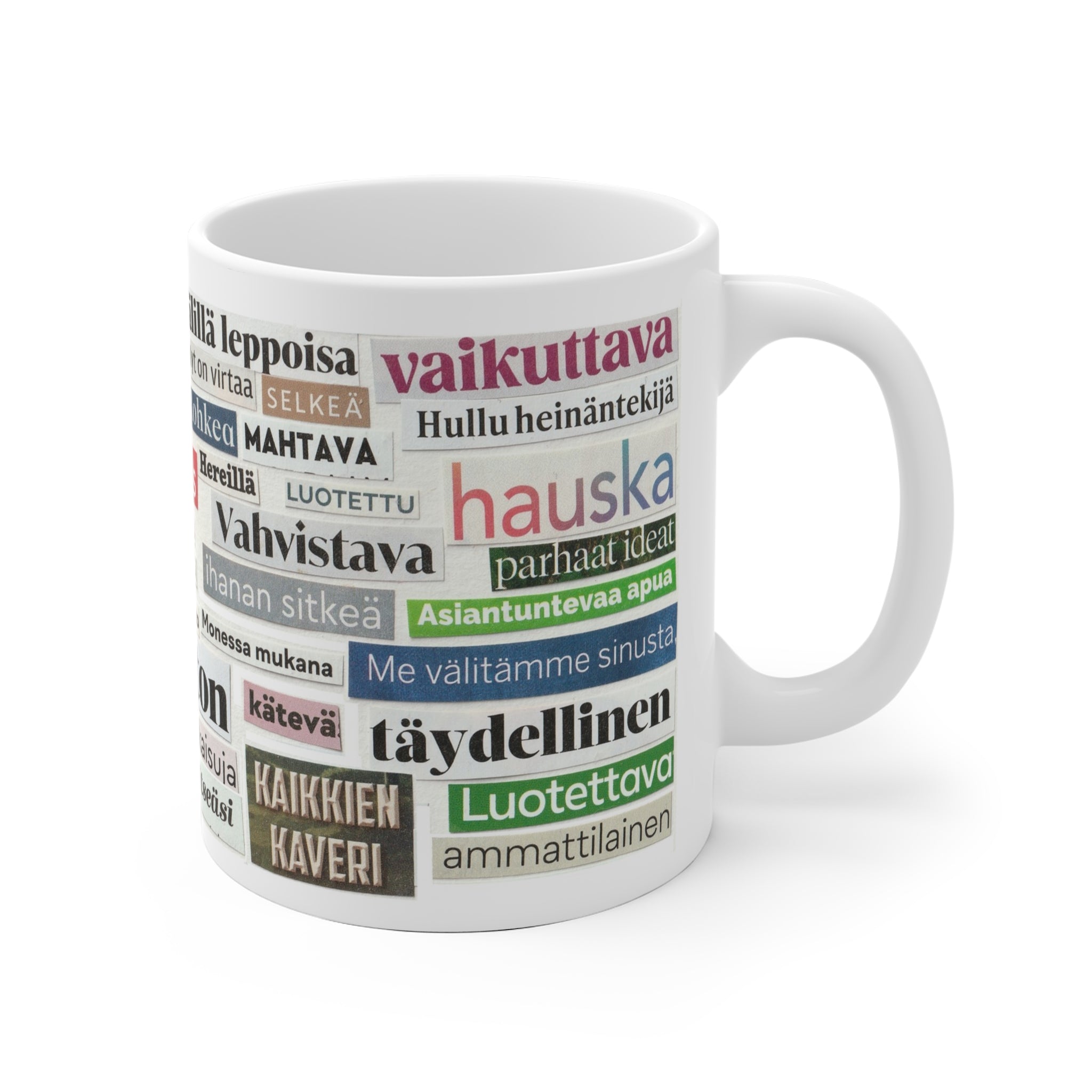 "Ihanan sitkeä" Muki | Keraaminen kahvimuki