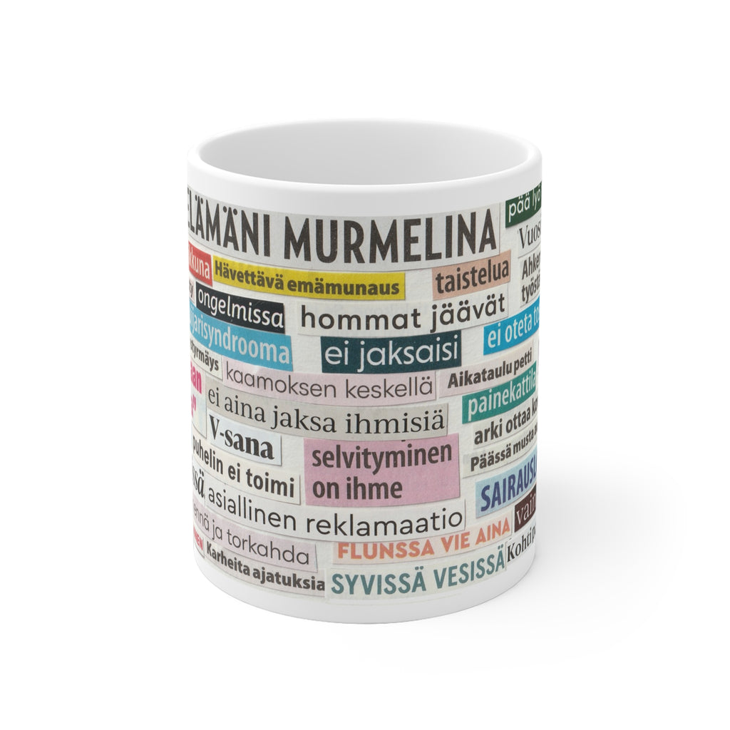 "Ei jaksaisi" Muki | Keraaminen kahvimuki