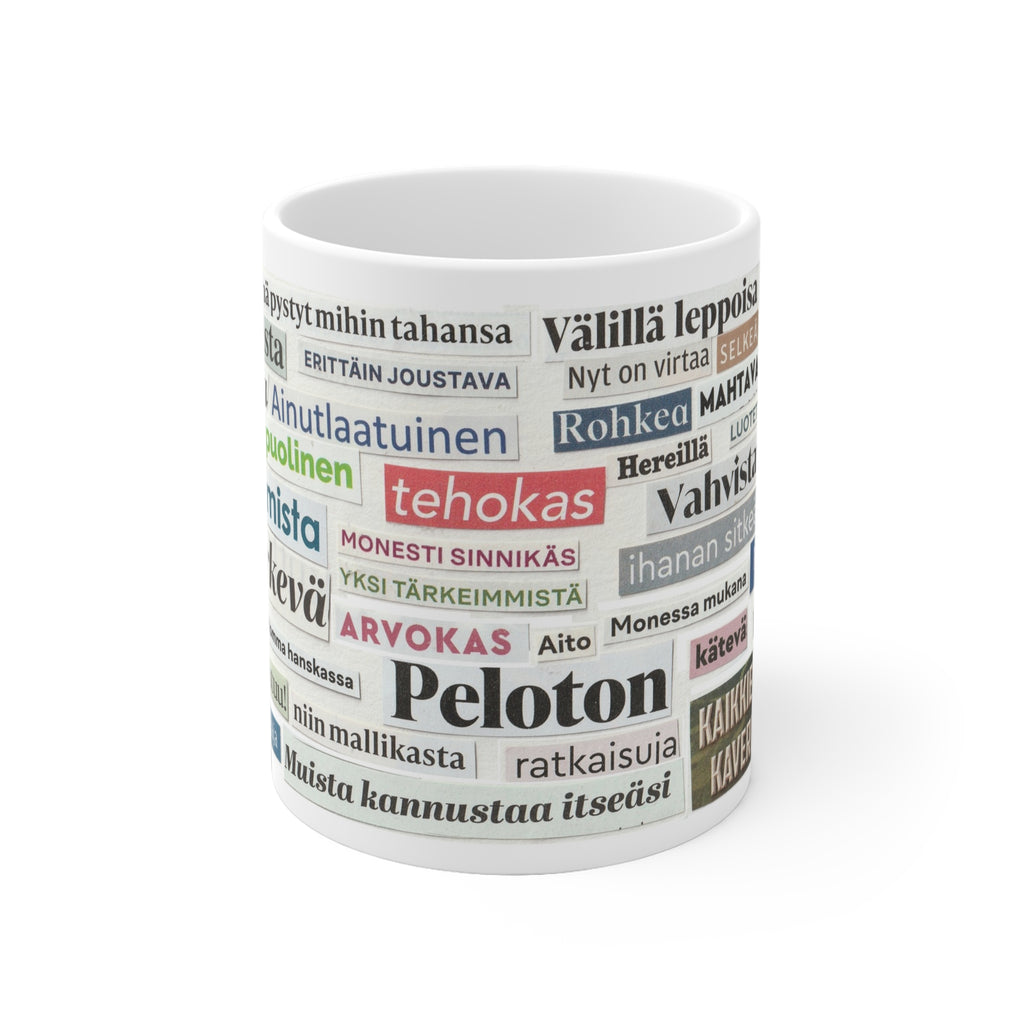 "Ihanan sitkeä" Muki | Keraaminen kahvimuki