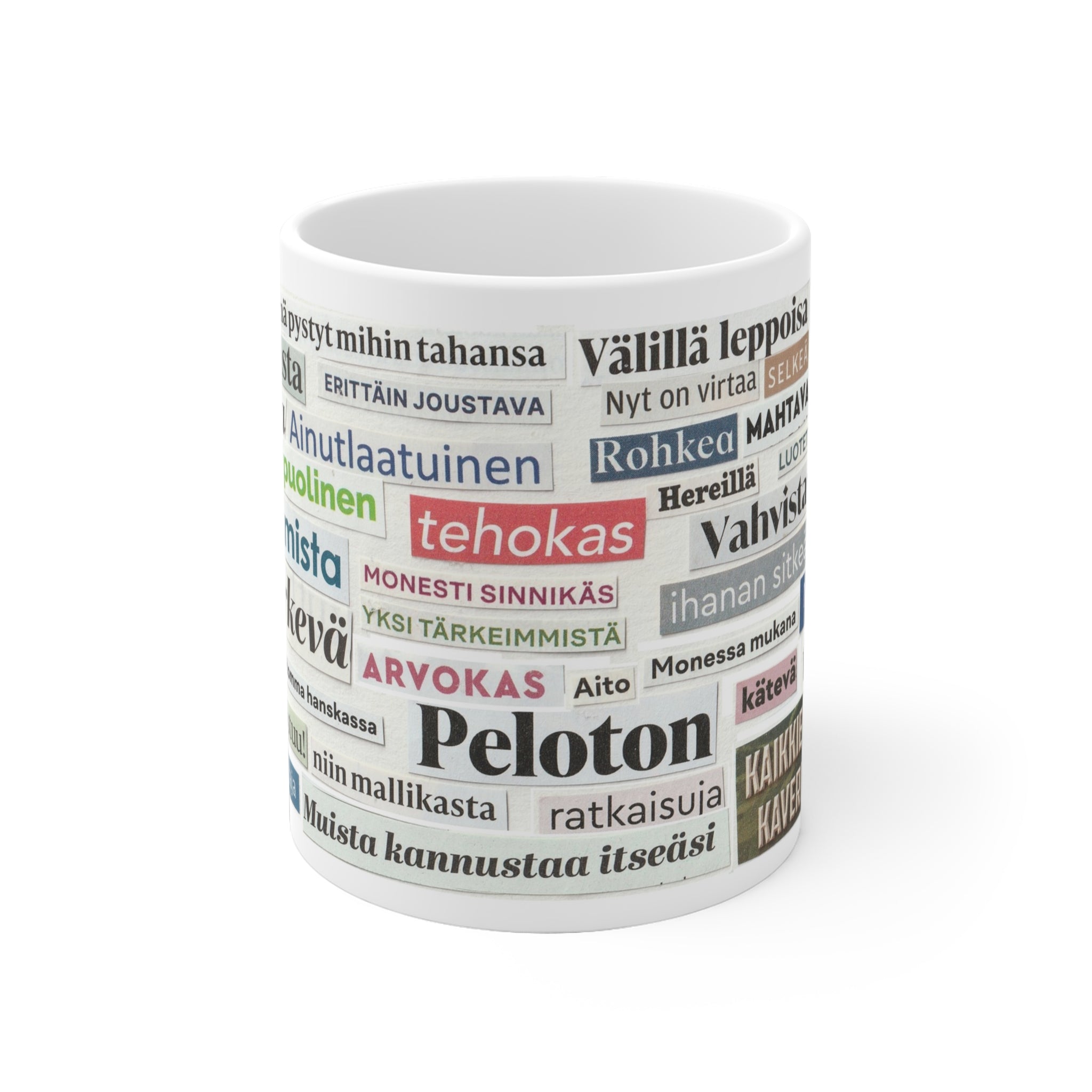 "Ihanan sitkeä" Muki | Keraaminen kahvimuki