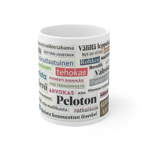 "Ihanan sitkeä" Muki | Keraaminen kahvimuki