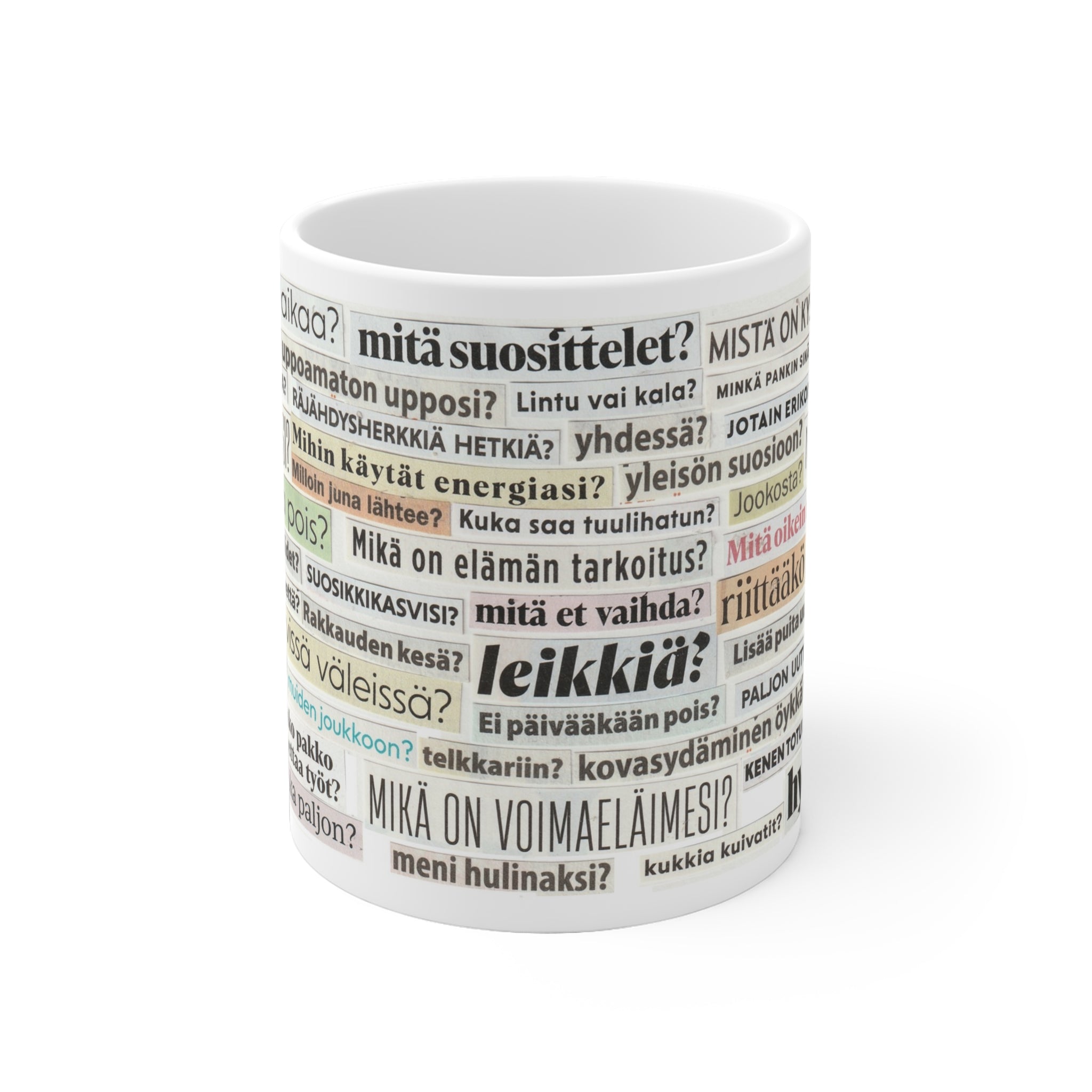 "Jotain erikoista?" Muki | Keraaminen kahvimuki