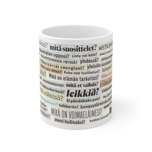 "Jotain erikoista?" Muki | Keraaminen kahvimuki