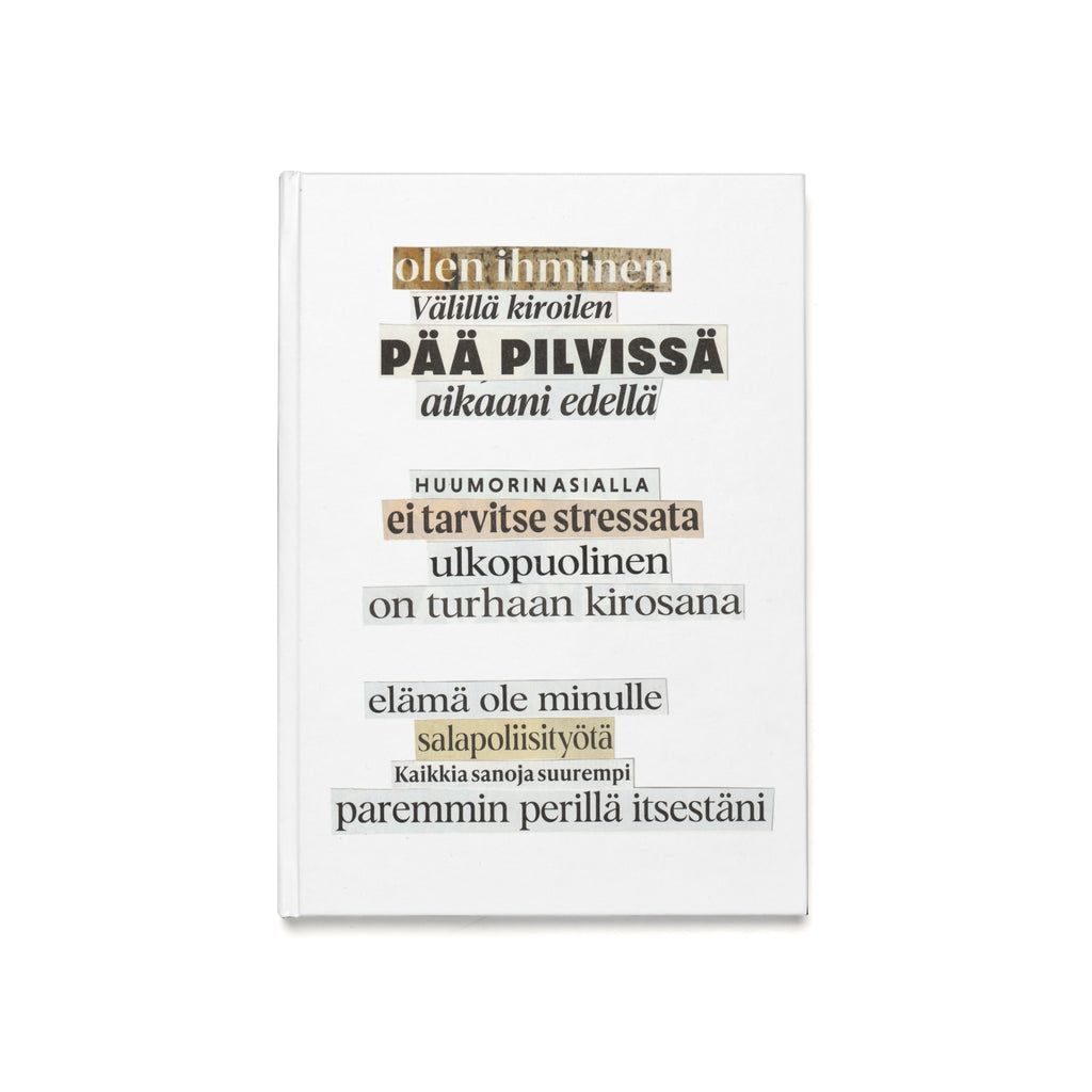 "Olen ihminen" Runokirja – Kovakantinen muistikirja A5
