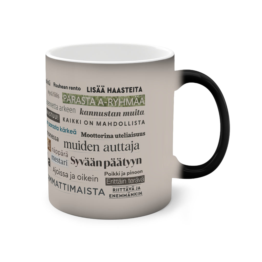 Olen mahtava - Väriä vaihtava muki