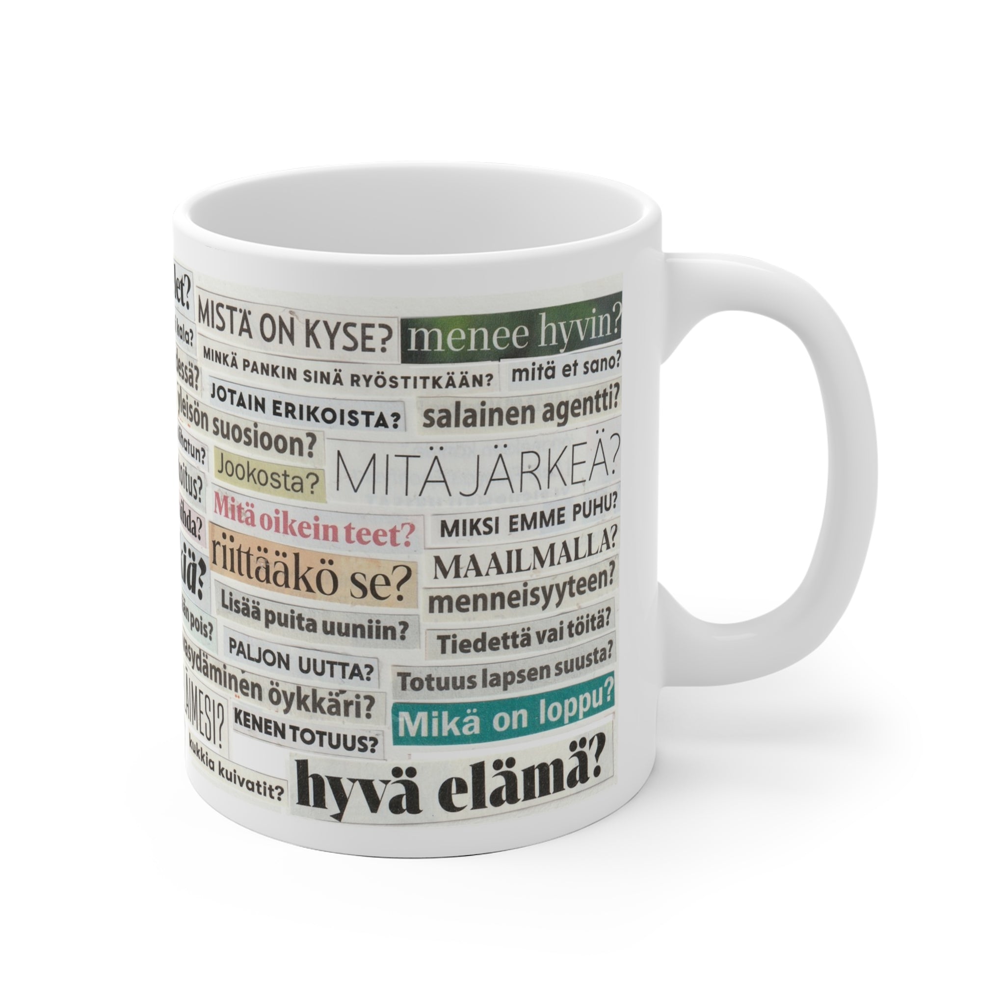"Jotain erikoista?" Muki | Keraaminen kahvimuki