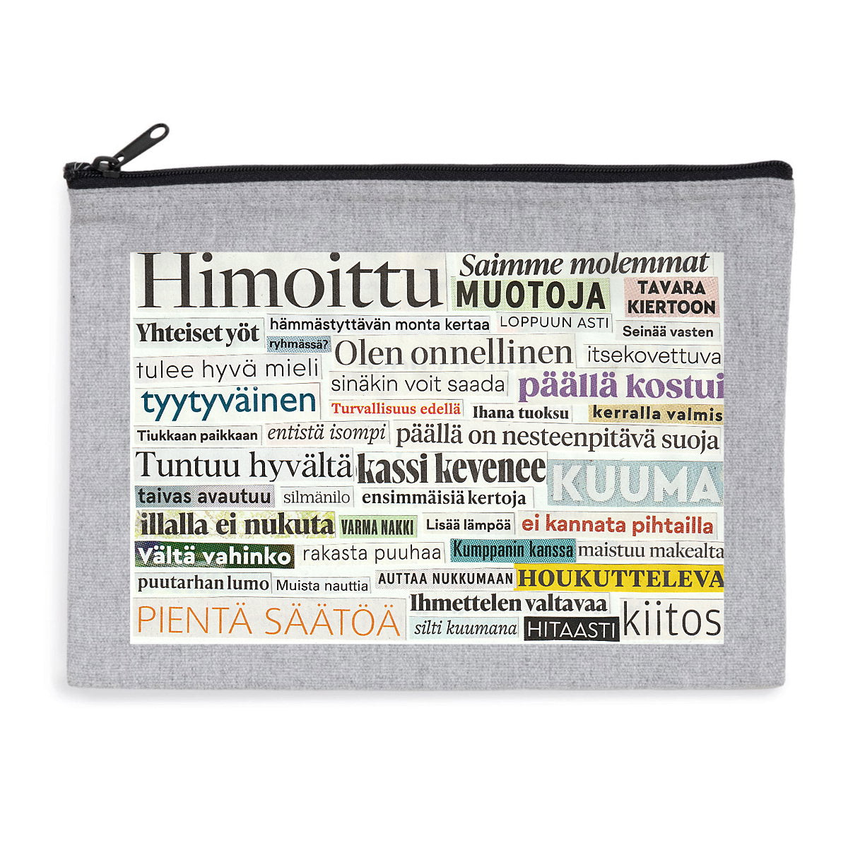 Lisää lämpöä - Vetoketjupussukka - front_0